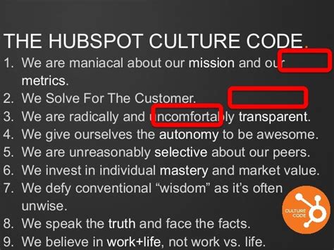The HubSpot Culture Code: Creating a Company We Love.